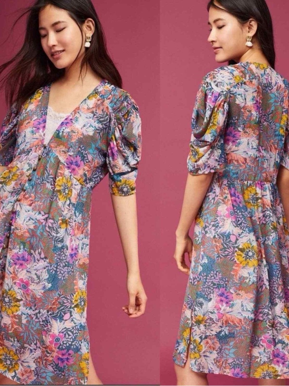 Anemia + Kin | Valencia V Neck Dress